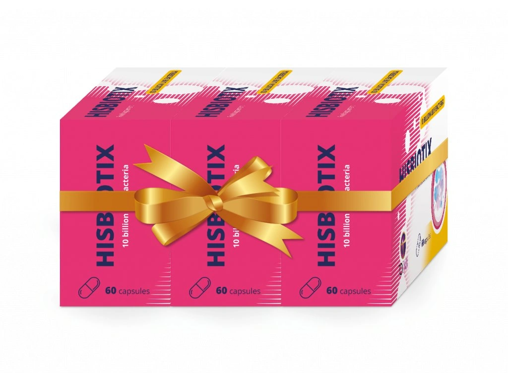 Hisbiotix probiotics 180 capsules  Free shipping on purchases over €69