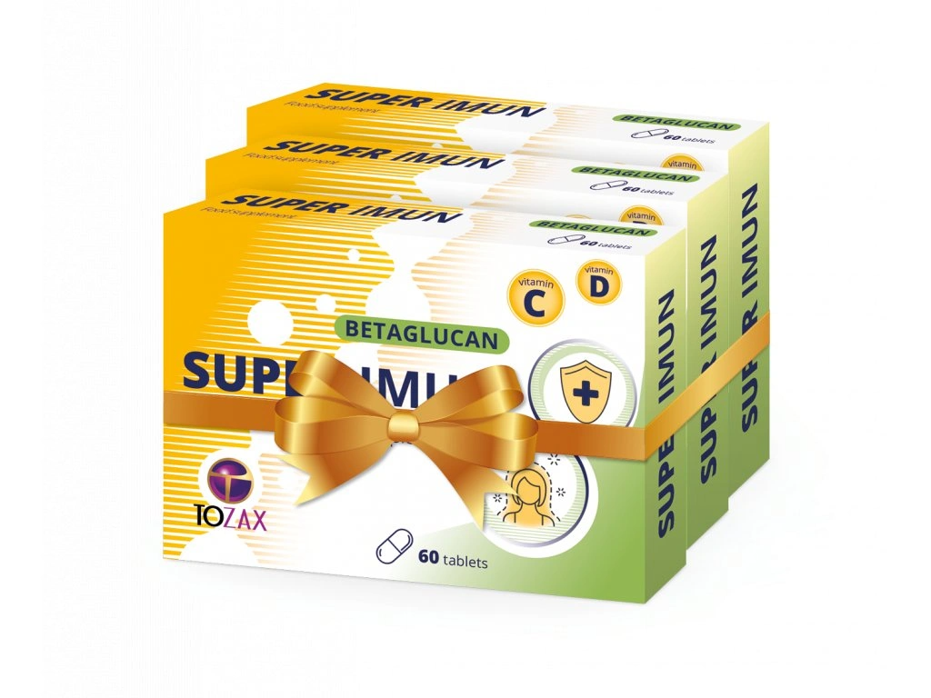 Fitsupplify Super Imun betaglucan 180 tablets. For purchases over €69, free shipping