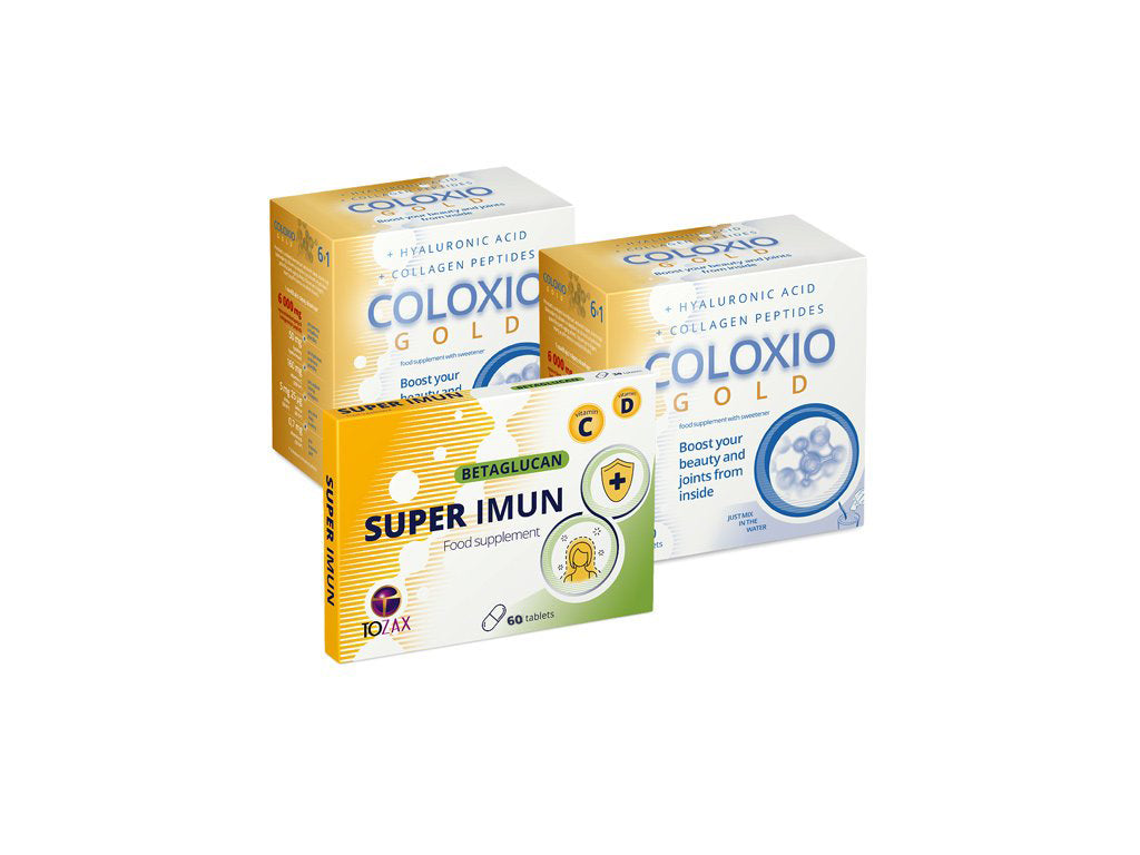 2x Coloxio Gold & SuperImun Bundle